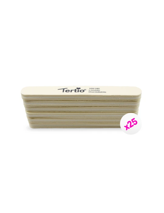 Lima buffer allungata beige 25pcs