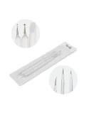 SET NAIL ART BRUSHES WITH WHITE DOTTERS 2 PIECES