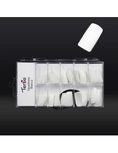 TIP SQUADRATA BIANCO 100PZ