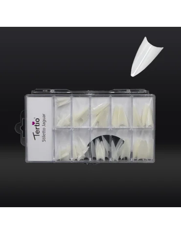 DICA DE STILETTO JAGUAR NATURAL 100 UNIDADES