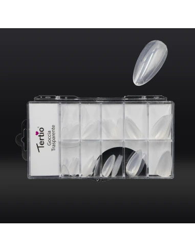 TIP GOCCE TRASPARENTE 100 PCS