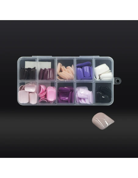 TIP SQUADRATE COLORATE 240PCS