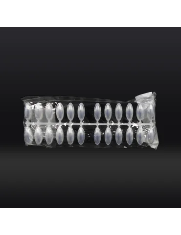 MUESTRA TRANSPARENTE DE 240 UÑAS