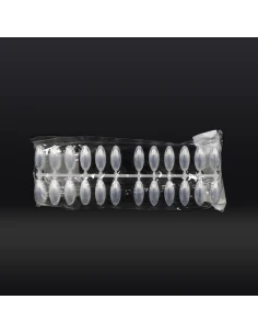 MUESTRA TRANSPARENTE DE 240 UÑAS