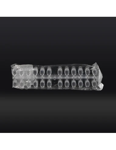 DURCHSICHTIGES PROBEPACKUNG 120 FINGERNÄGEL