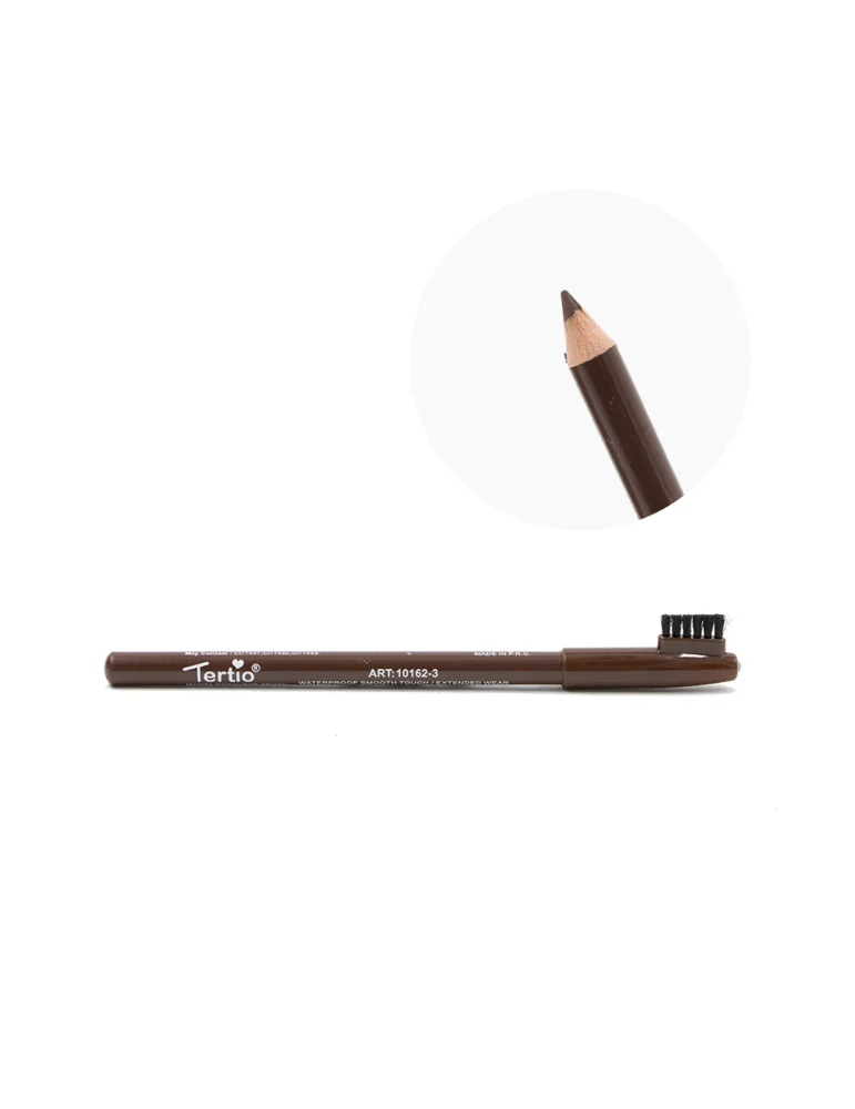 03 CRAYON À SOURCILS ET YEUX 2 EN 1 BRUN MOYEN AVEC PINCEAU 03 CRAYON À SOURCILS ET YEUX 2 EN 1 BRUN MOYEN AVEC PINCEAU