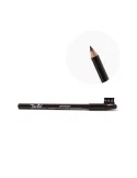 04 CRAYON À SOURCILS ET YEUX 2 EN 1 MARRON FONCÉ AVEC PINCEAU
