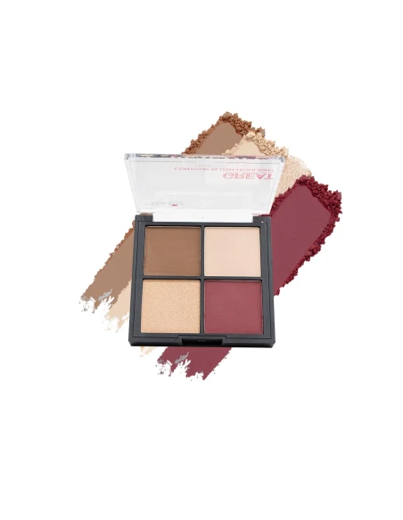 01 PALETTE ILLUMINANTE BRONZER BLUSH POUDRE 4en1