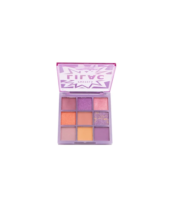 01 PALETTE DE FARDS À PAUPIÈRES LILAS