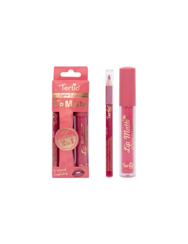 Lip Set 2 in 1 – Lip Pencil + Lip Gloss