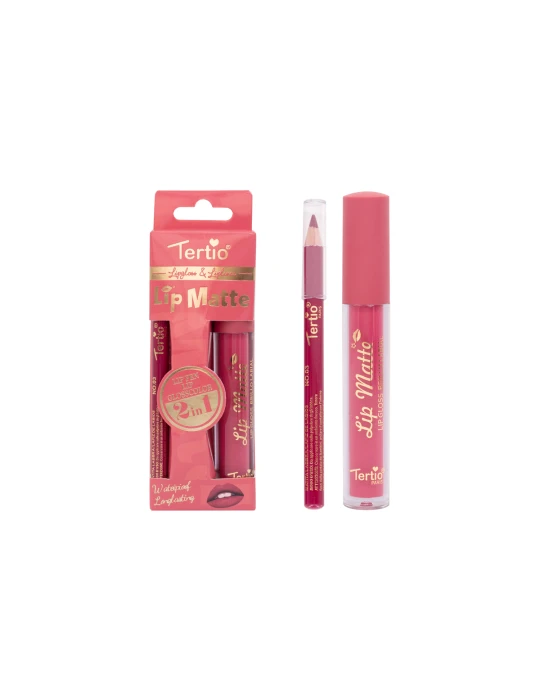 Conjunto Labbra 2 em 1 – Lápis de Lábios + Brilho Labial
