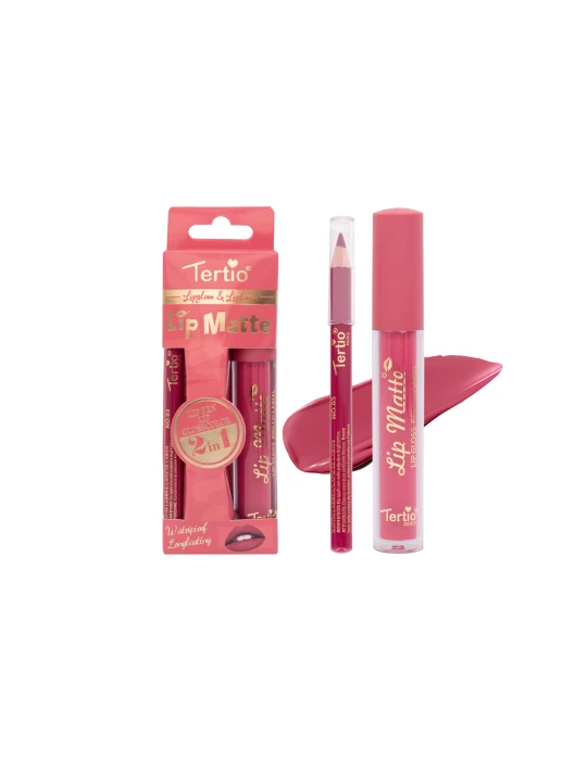 Set Labbra 2 en 1 – Crayon à Lèvres + Gloss à Lèvres