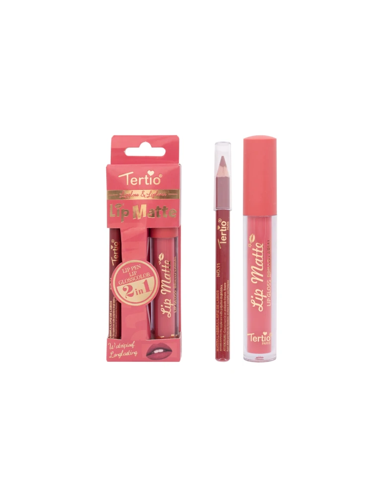 Lip Set 2 in 1 – Lip Liner + Lip Gloss