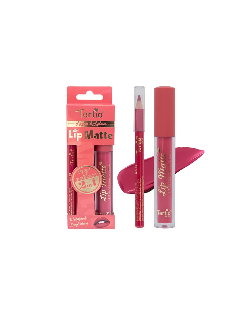 Set Lips 2 in 1 – Lip Liner + Lip Gloss