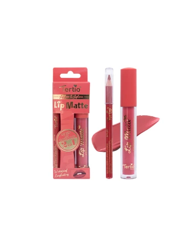 Set Labbra 2 en 1 – Lápiz de Labios + Brillo Labial