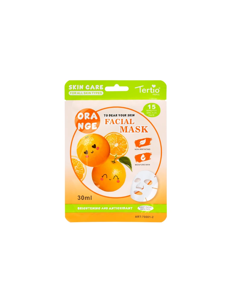 Gesichtsmaske mit Orange 30ml
