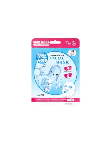 Maschera Viso all’Acido Ialuronico