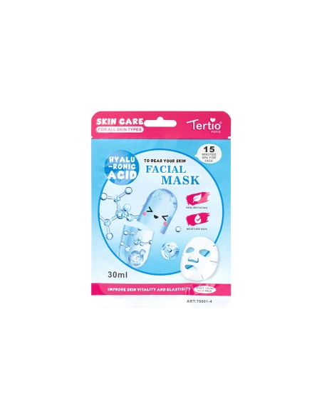 Maschera Viso all’Acido Ialuronico