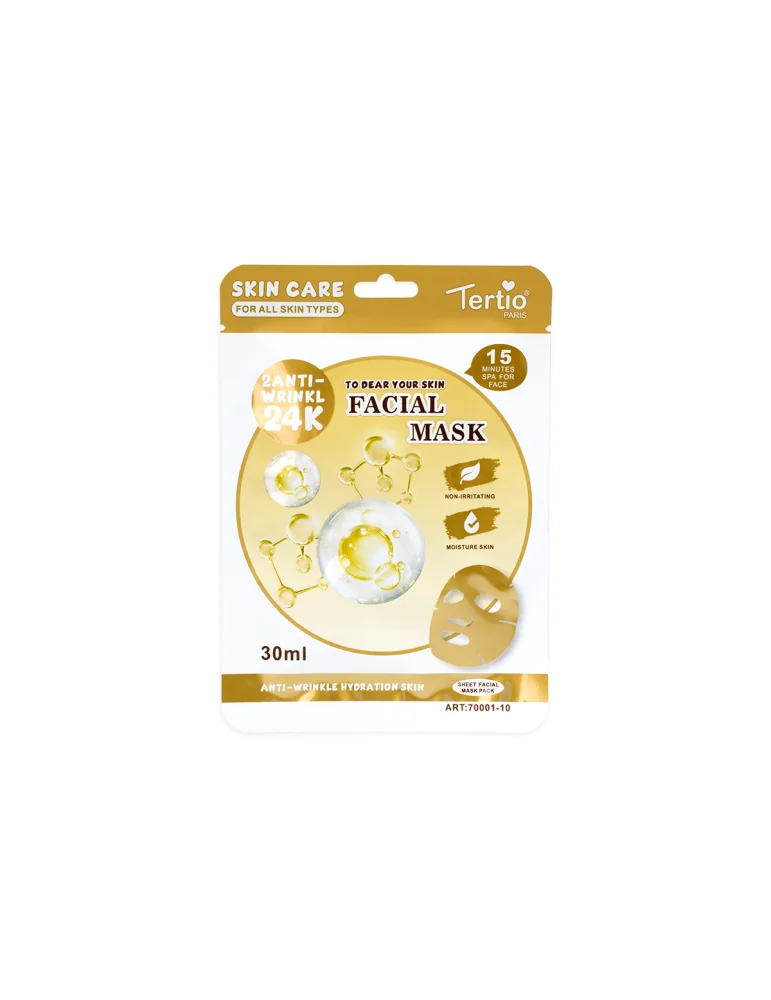 Maschera Viso 24K Oro Maschera Viso 24K Oro