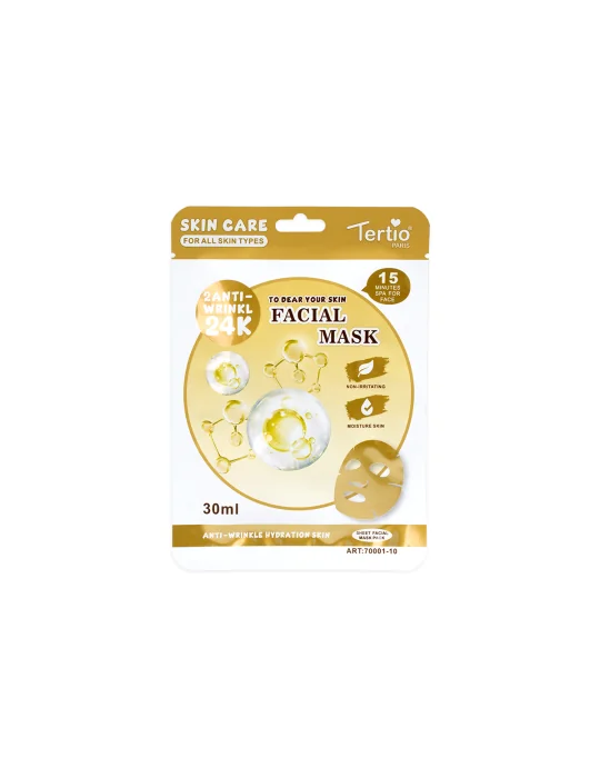 Maschera Viso 24K Oro Maschera Viso 24K Oro