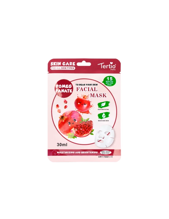 Maschera Viso alla Melagrana