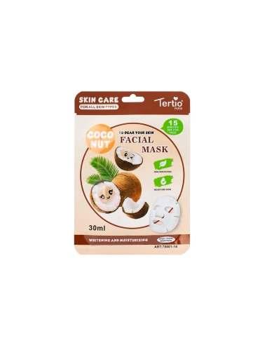 Máscara Facial de Coco
