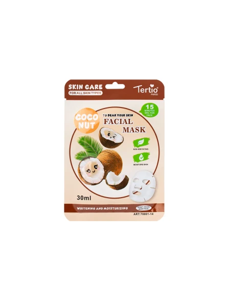 Máscara Facial de Coco
